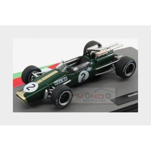Brabham F1 Repco Bt24 #2 Dennis Hulme 1967 World Champion Green Gold FORMULA1AUTOCOL052-5