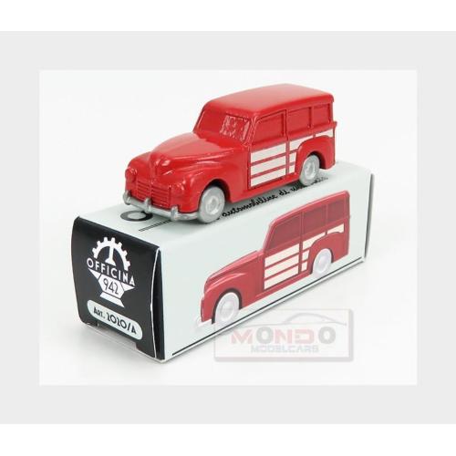 Fiat 1100 Bl Giardinetta Metallica Carrozzeria Monterosa 1958 Red Ivory ART2020A