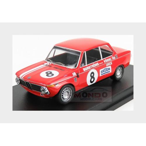 Bmw 2002 Ti #8 Rally Mantorp Park 1970 I.Burstrom Red TRRSE11