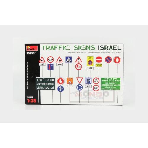 Accessories Segnali Stradali Traffic Signs Israel Kit MA35653