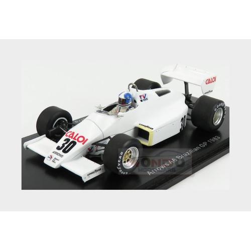 Arrows F1 A6 #30 Brazil Gp 1983 C.Serra White S5779