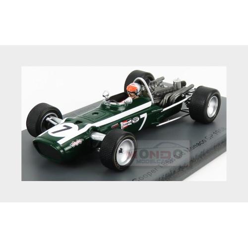 Cooper F1 T86B #7 3Rd Monaco Gp 1968 L.Bianchi Green S6982