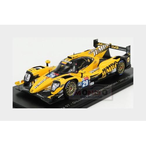 Oreca 07 Gibson 4.2L V8 Team Netherland Racing #29 24H Le Mans 2020 N.De Vries G.Van Der Garde F.Van Der Eerd Yellow Black S7969