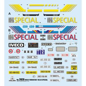 Iveco Turbostar 190.48 Special Truck Include Nuovi Pezzi Super Decal Per 2 Versioni Istruzioni A Colori Kit IT3926