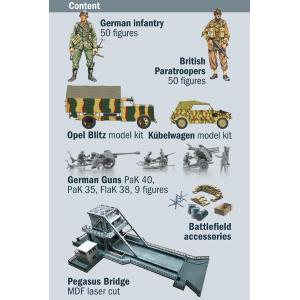 Accessories Battle Set Pegasus Bridge Airborne Assault 75Th Anniversary D-Day 1944-2019 Kit IT6194