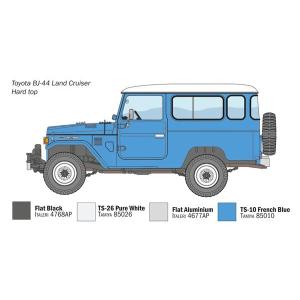 Toyota Land Cruiser BJ-44 Soft/Hard Top include ruote in gomma morbida Kit IT3630