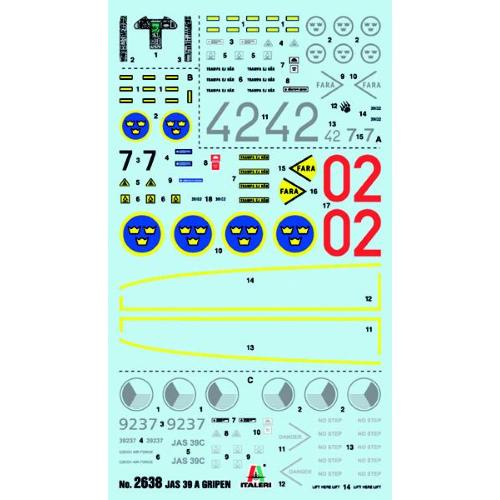 Jas 39 A Gripen Kit IT2638
