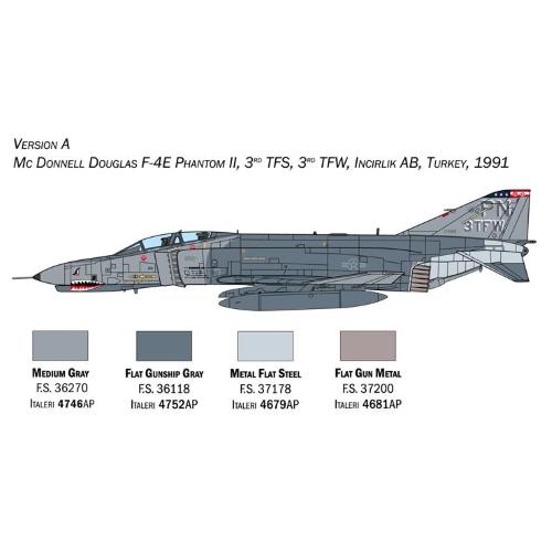 F-4E/F Phantom Ii Plane Aereo KIT IT1448