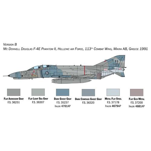 F-4E/F Phantom Ii Plane Aereo KIT IT1448