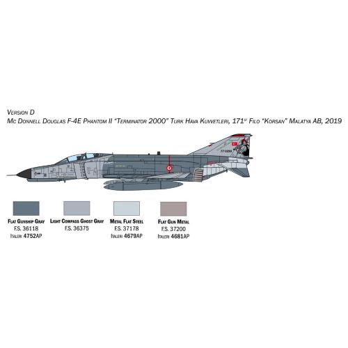 F-4E/F Phantom Ii Plane Aereo KIT IT1448