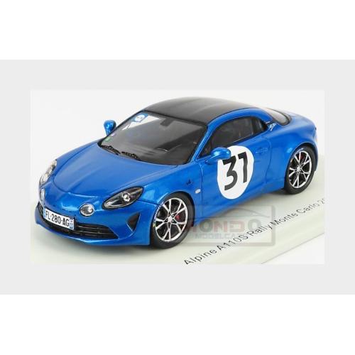 1:43 SPARK Renault A110S Alpine #31 Rally Montecarlo 2021 E.Ocon Blue Black S6576