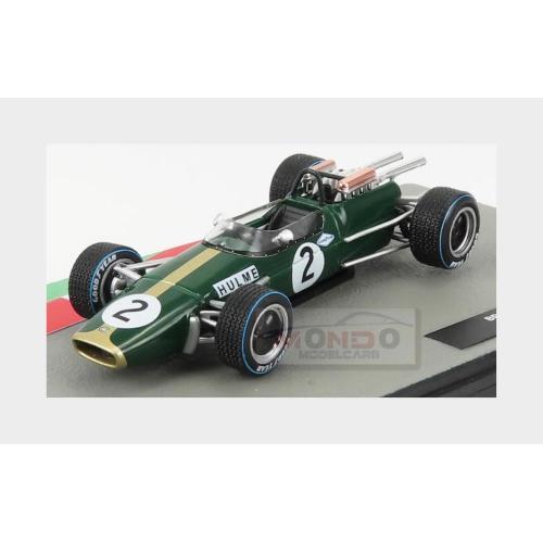 Brabham F1 Bt24 #2 Dennis Hulme Season 1967 World Champion Green Gold