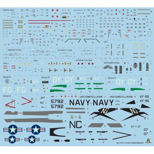 F-4 C/D/J Phantom Aces Kit IT1373