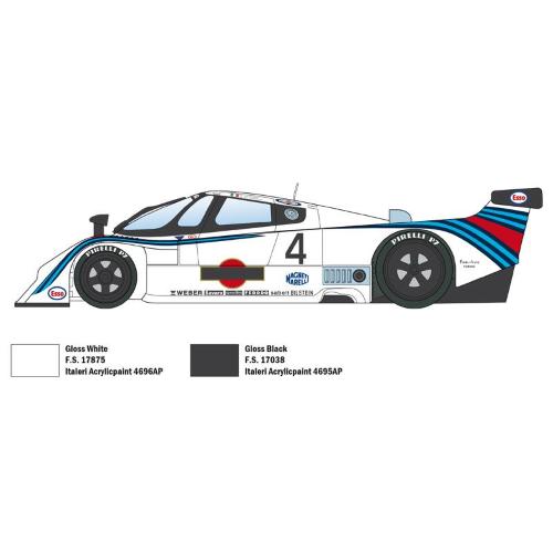 1:24 ITALERI Lancia Lc2 Kit IT3641