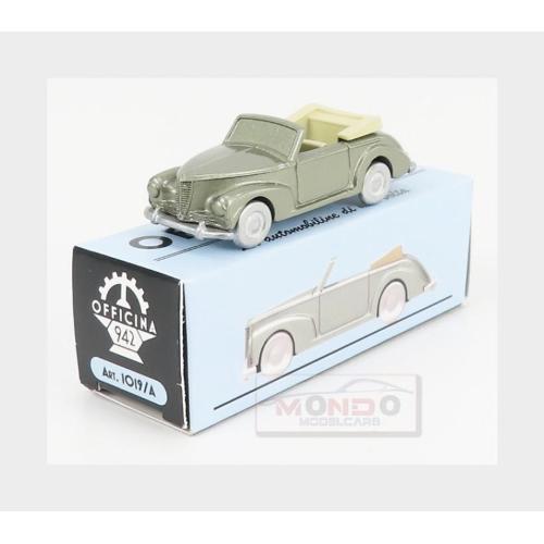 Fiat 1100B Cabriolet 1948 Green Met