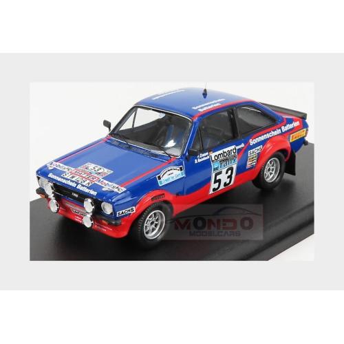Ford England Escort Mkii #53 20Th Rally Rac 1977 M.Wilson T.Harryman Blue Red TRRUK67