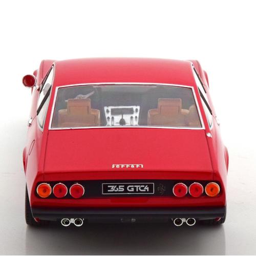 1:18 KK SCALE Ferrari 365 Gtc4 1971 Red With Brown Interieur KKDC180285