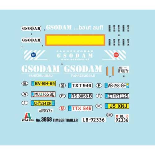Timber Trailer Kit It3868