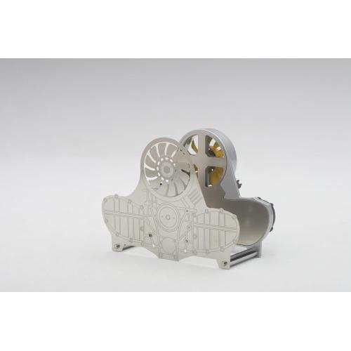 Accessories Porta Lettere Da Tavolo Air-Cooled Engine Letter Silver Yellow AA45576