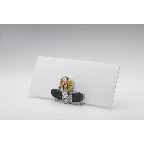 Accessories Porta Lettere Da Tavolo Air-Cooled Engine Letter Silver Yellow AA45576