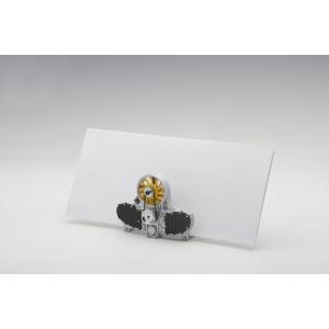 Accessories Porta Lettere Da Tavolo Air-Cooled Engine Letter Silver Yellow AA45576