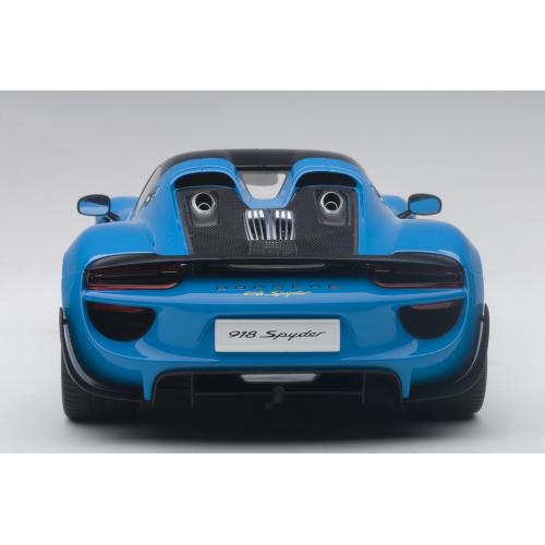 Porsche 918 Spider Closed Roof 2013 Riviera Blue AA77924