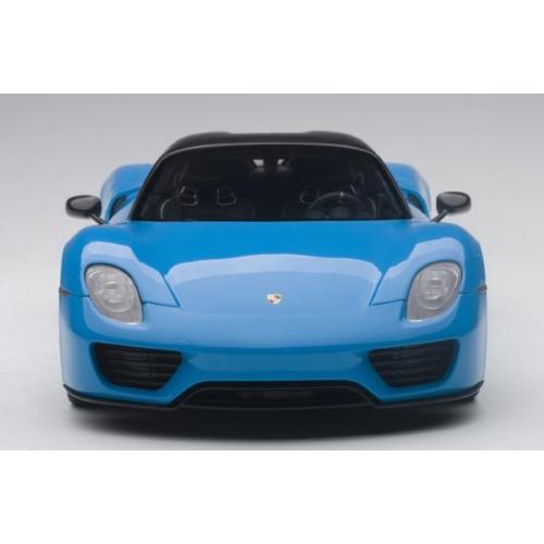Porsche 918 Spider Closed Roof 2013 Riviera Blue AA77924