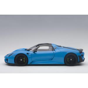 Porsche 918 Spider Closed Roof 2013 Riviera Blue AA77924