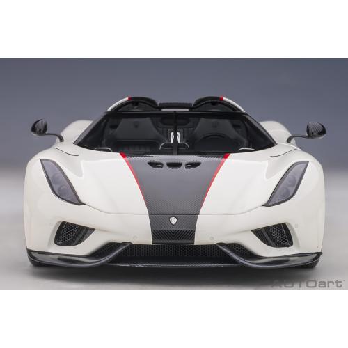 Koenigsegg Regera 2016 White Black Carbon Red AA79027