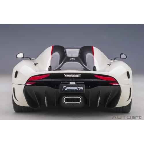 Koenigsegg Regera 2016 White Black Carbon Red AA79027