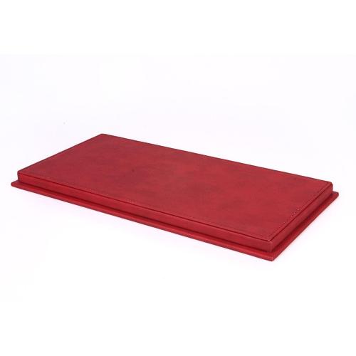 Vetrina Display Box Base In Pelle Leather Base Rossa Lungh.Lenght Cm 32.5 X Largh.Width Cm 16.5 X Alt.Height Cm 13.5 VET1804A1