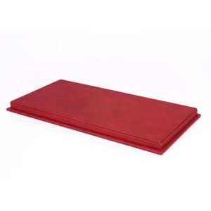Vetrina Display Box Base In Pelle Leather Base Rossa Lungh.Lenght Cm 32.5 X Largh.Width Cm 16.5 X Alt.Height Cm 13.5 VET1804A1