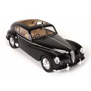 Alfa Romeo 6C 2500 Freccia D'Oro Open Roof 1949 Con Vetrina With Showcase Gloss Black BBRC1812V