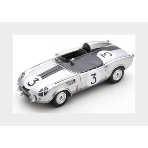 1:43 SPARK Triumph Spitfire Spider #3 Macau Gp 1965 W.Sulke Silver Black SA234