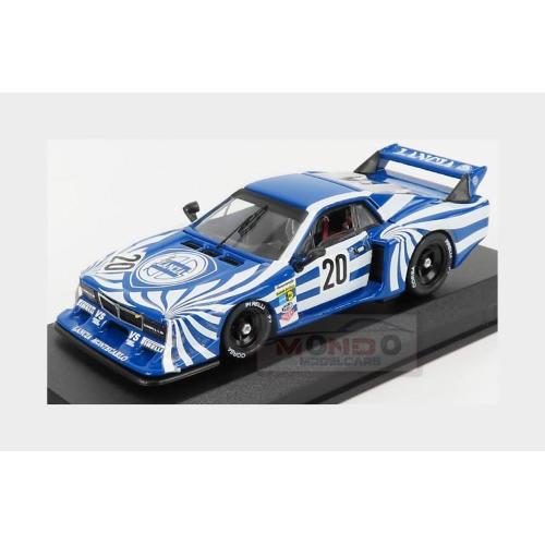 1:43 BEST Lancia Beta Montecarlo #20 6H Brands Hatch 1980 E.Cheever M.Alboreto Blue White BE9810