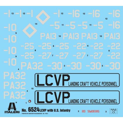 Lcvp W/Us Infantry Kit It6524