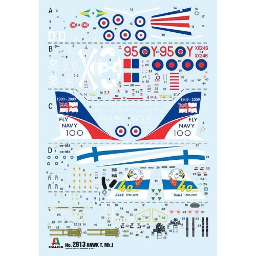 1:48 ITALERI Hawk T. Mk.I Kit IT2813