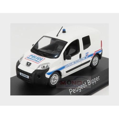 1:43 NOREV Peugeot Bipper Police Municipale 2009 White NV479869