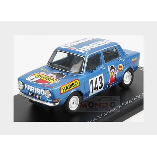 1:43 SPARK Simca Rally 2 #28 Rally St.Antonin De Cote 1975 H.Vuillermoz Blue SF204