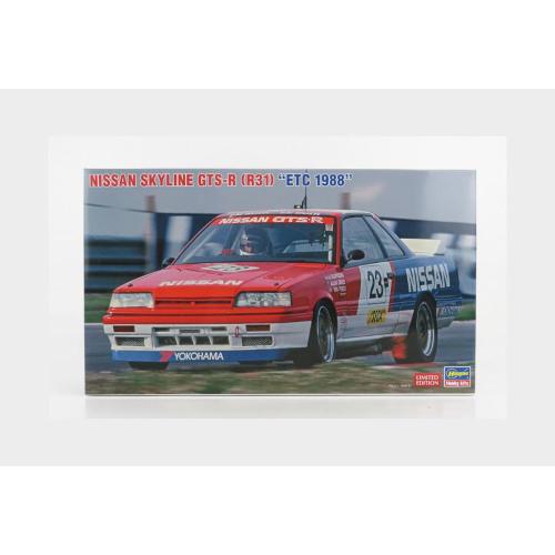 1:24 HASEGAWA Nissan Skyline Gts-R (R31) #23 Etcc 1988 A.Oloffson A.Grice W.Percy Kit HA20495