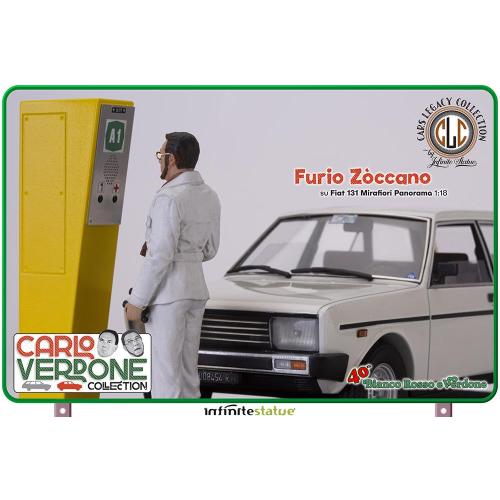 Clc Models Fiat 131 Panorama SW 1981 Movie Bianco Rosso E Verdone With Furi 1:18 