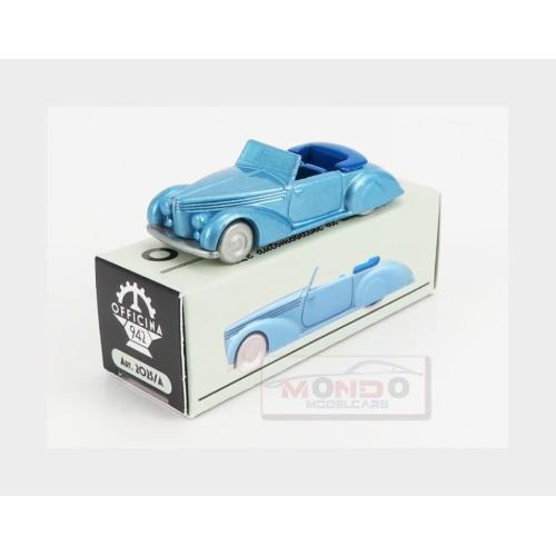 1:76 OFFICINA-942 Fiat 1500 Cabriolet Carrozzeria Viotti 1940 Light Blue ART2025A