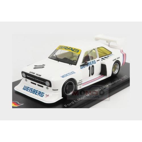 1:43 SPARK Ford England Escort Ii Rs #10 Drm Norisring Season 1977 T.Hezemans White SG509