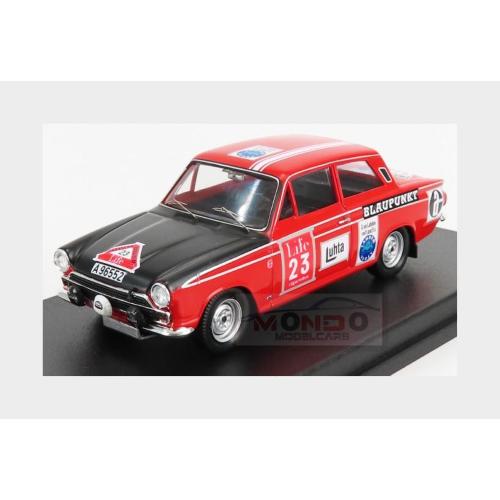 1:43 TROFEU Ford England Lotus Cortina #23 Rally 1000 Lakes 1965 B.Soderstrom B.Ohlsson Red Black TRRFi12