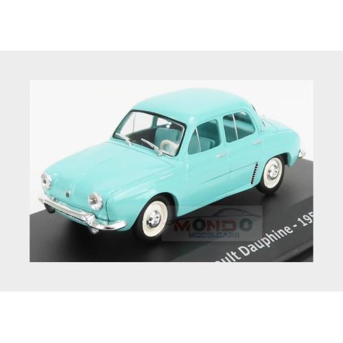 1:43 EDICOLA Renault Dauphine 1958 Con Vetrina With Showcase Light Blue ABADD133