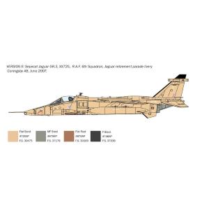 1:72 ITALERI Sepecat Jaguar Gr.1-3 Raf Kit IT1459