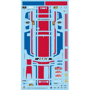 1:24 ITALERI Fiat 131 Abarth 1977 San Remo Rally Winner Kit IT3621