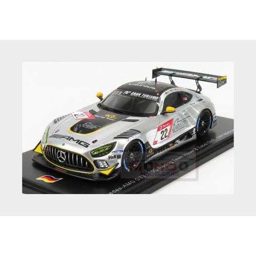 1:43 SPARK Mercedes Benz Gt Amg Gt3 Team Hauer & Zabel Racing #22 24H Nurburgring 2020 K.Heyer S.Asch T.Jager D.Juncadella Silver Black SG704