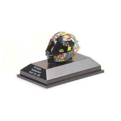 1:8 MINICHAMPS Casco Agv Valentino Rossi Winter Test 2019 399190066