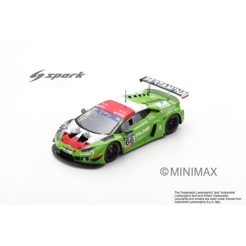 1:43 SPARK Lamborghini Huracán Gt3 Evo #66 Team Pologne Fia Motorsport Games Gt Cup Vallelunga 2019 A.Lewandowski A.Janosz S9608